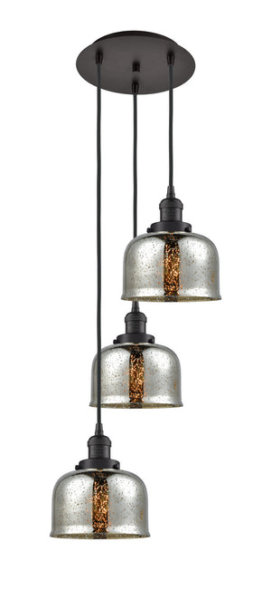 Innovations - 113F-3P-OB-G78 - Three Light Pendant - Franklin Restoration - Oil Rubbed Bronze