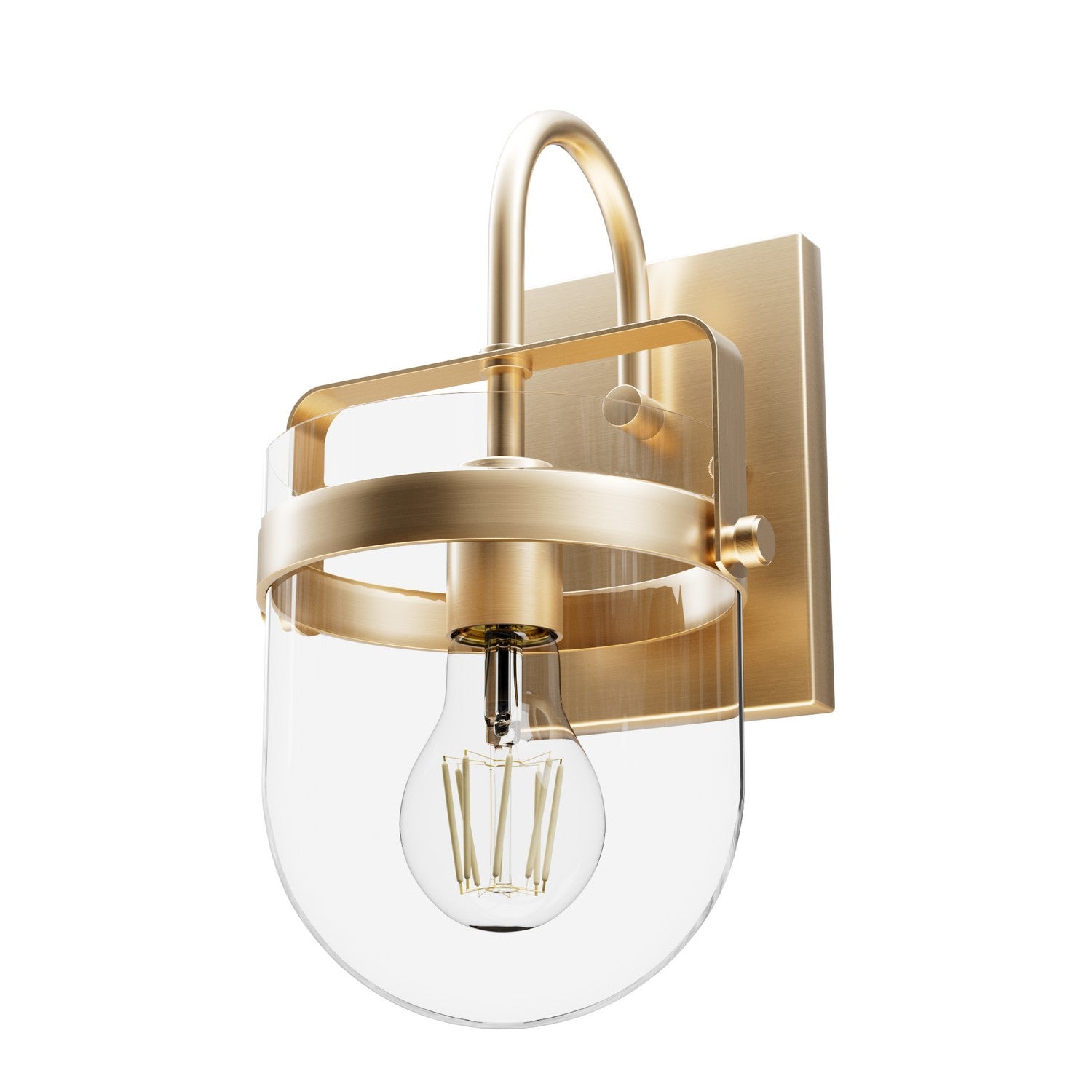 Hunter - 19843 - One Light Wall Sconce - Karloff - Alturas Gold