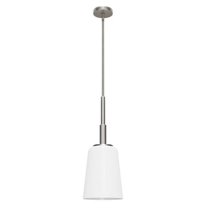Hunter - 19885 - One Light Pendant - Nolita - Brushed Nickel