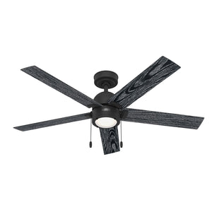 Hunter - 51760 - 52" Ceiling Fan - Erling - Matte Black