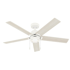 Hunter - 51761 - 52" Ceiling Fan - Erling - Matte White