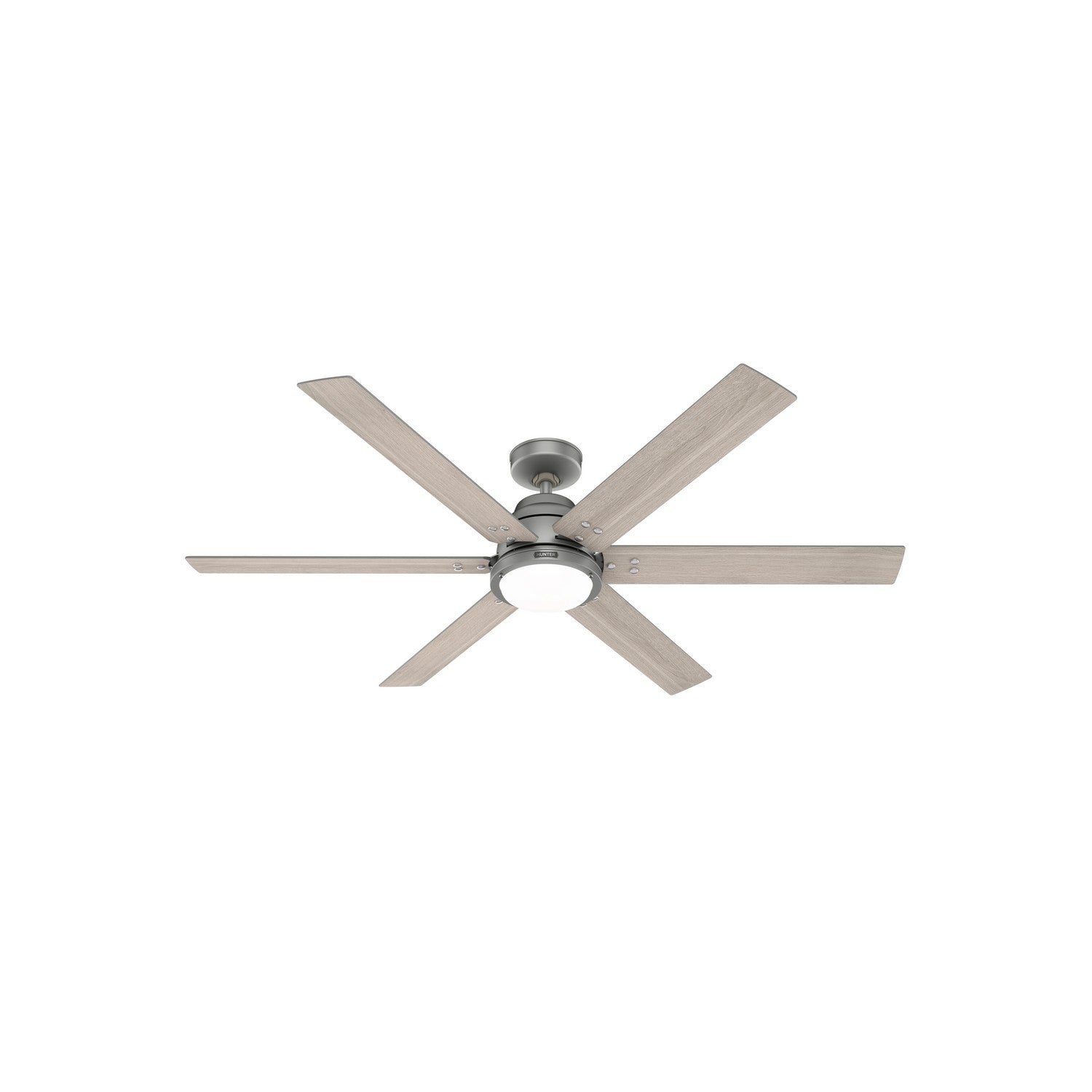Hunter - 51883 - 60" Ceiling Fan - Gravity - Matte Silver