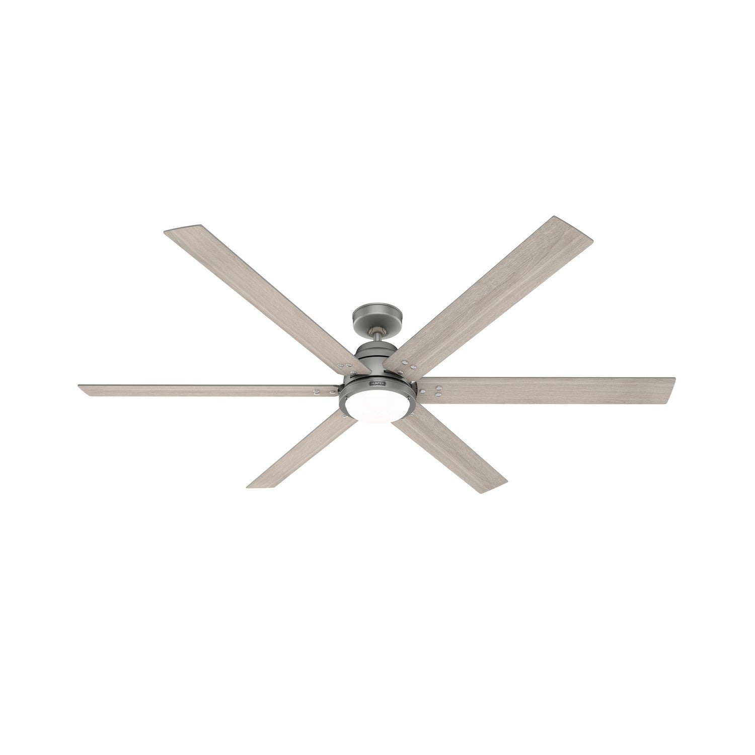 Hunter - 51884 - 72" Ceiling Fan - Gravity - Matte Silver