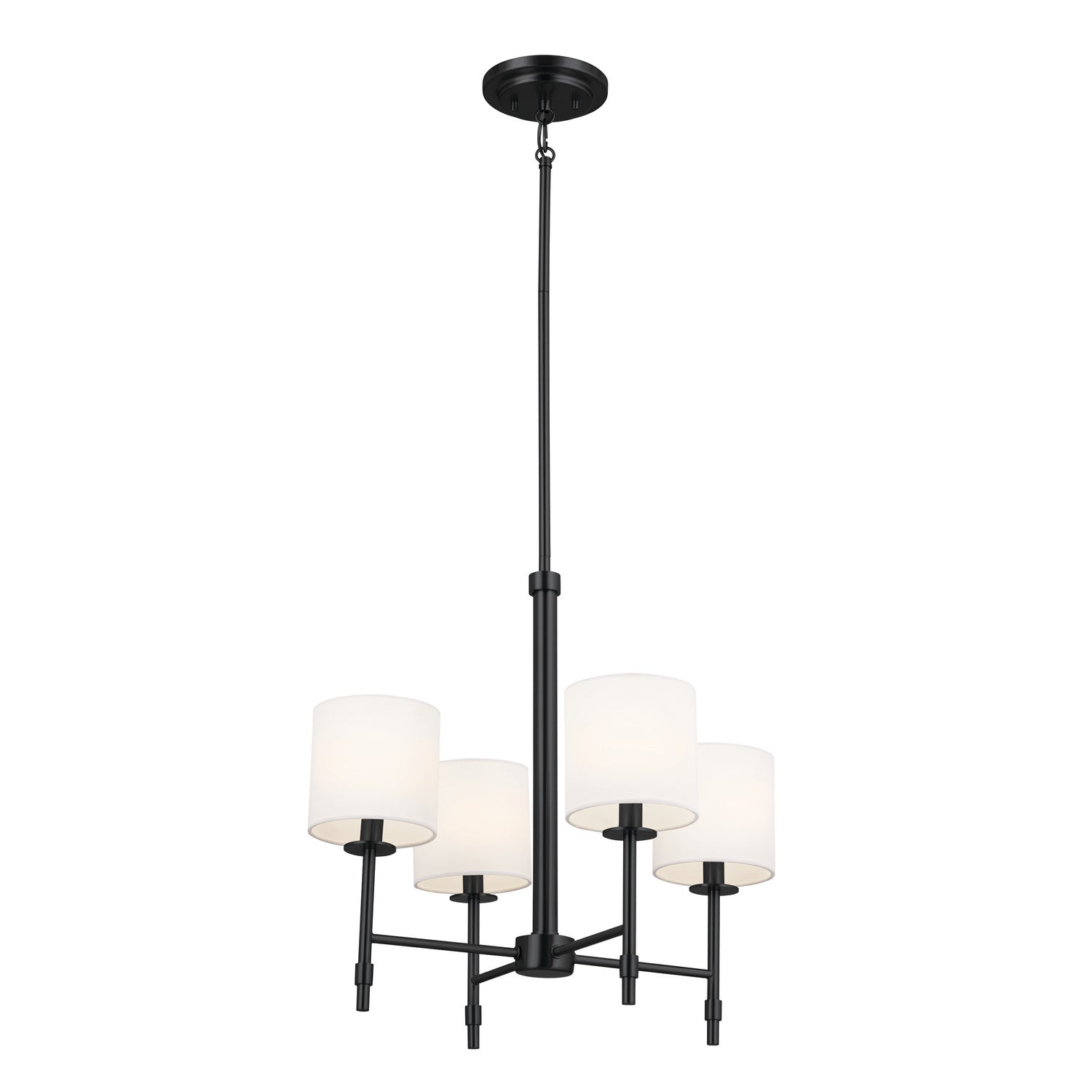 Kichler - 52504BK - Four Light Mini Chandelier - Ali - Black