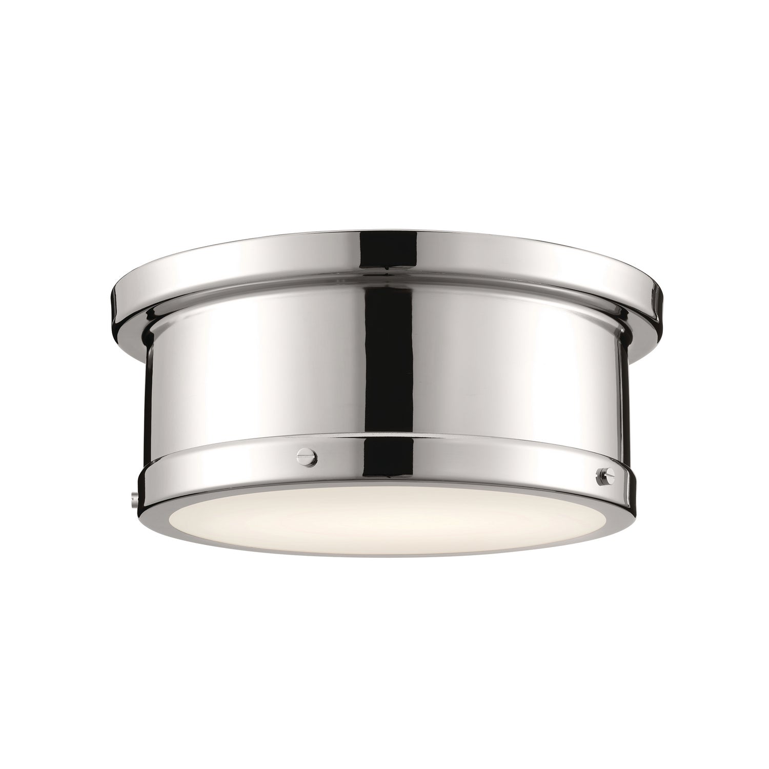 Kichler - 52540PN - Two Light Flush Mount - Serca - Polished Nickel