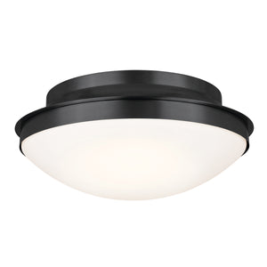 Kichler - 52545BK - Three Light Flush Mount - Bretta - Black