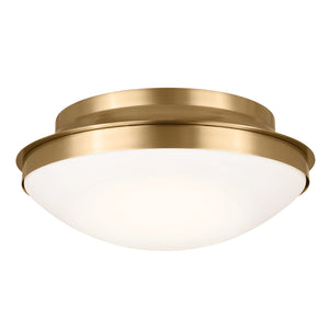 Kichler - 52545BNB - Three Light Flush Mount - Bretta - Brushed Natural Brass