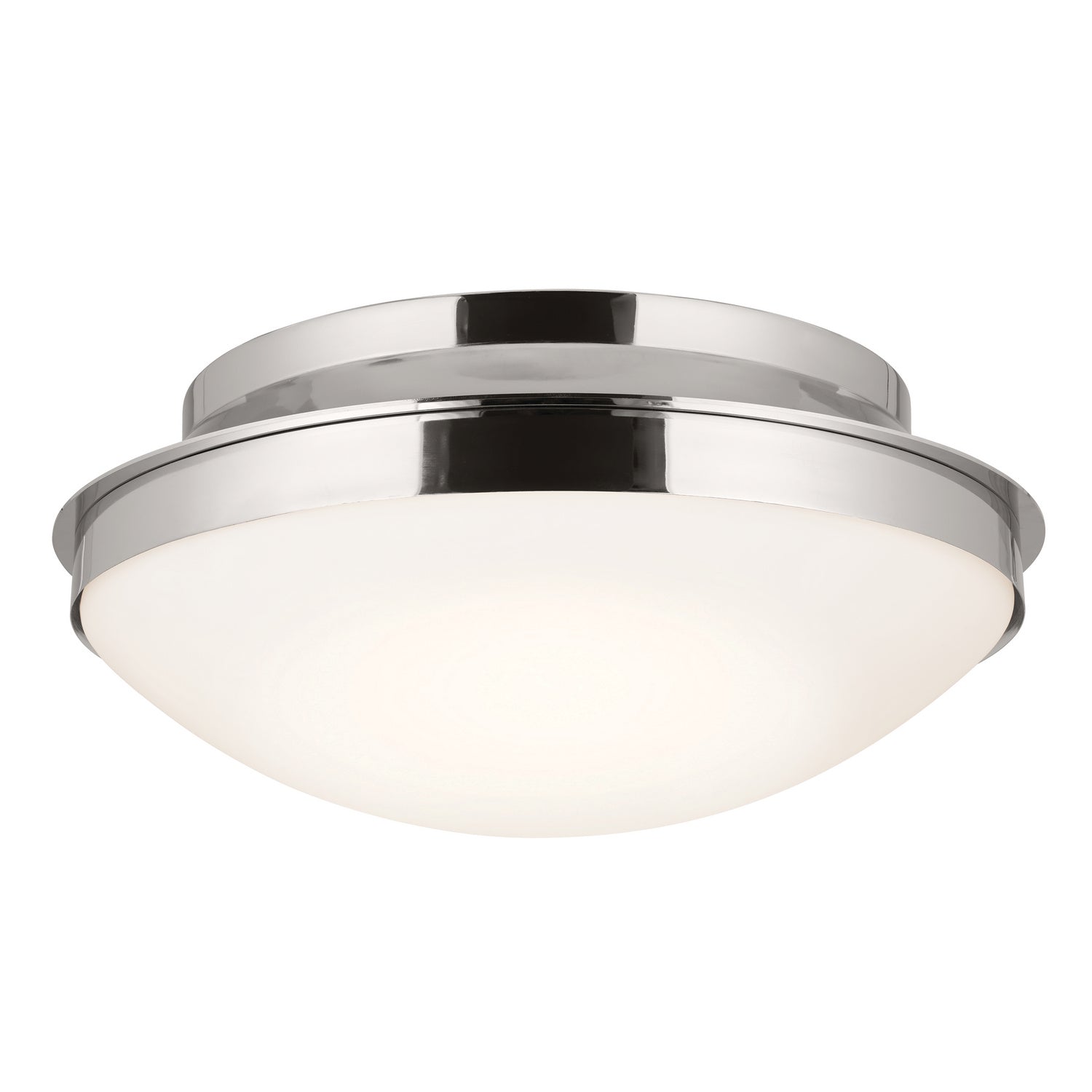 Kichler - 52545PN - Three Light Flush Mount - Bretta - Polished Nickel