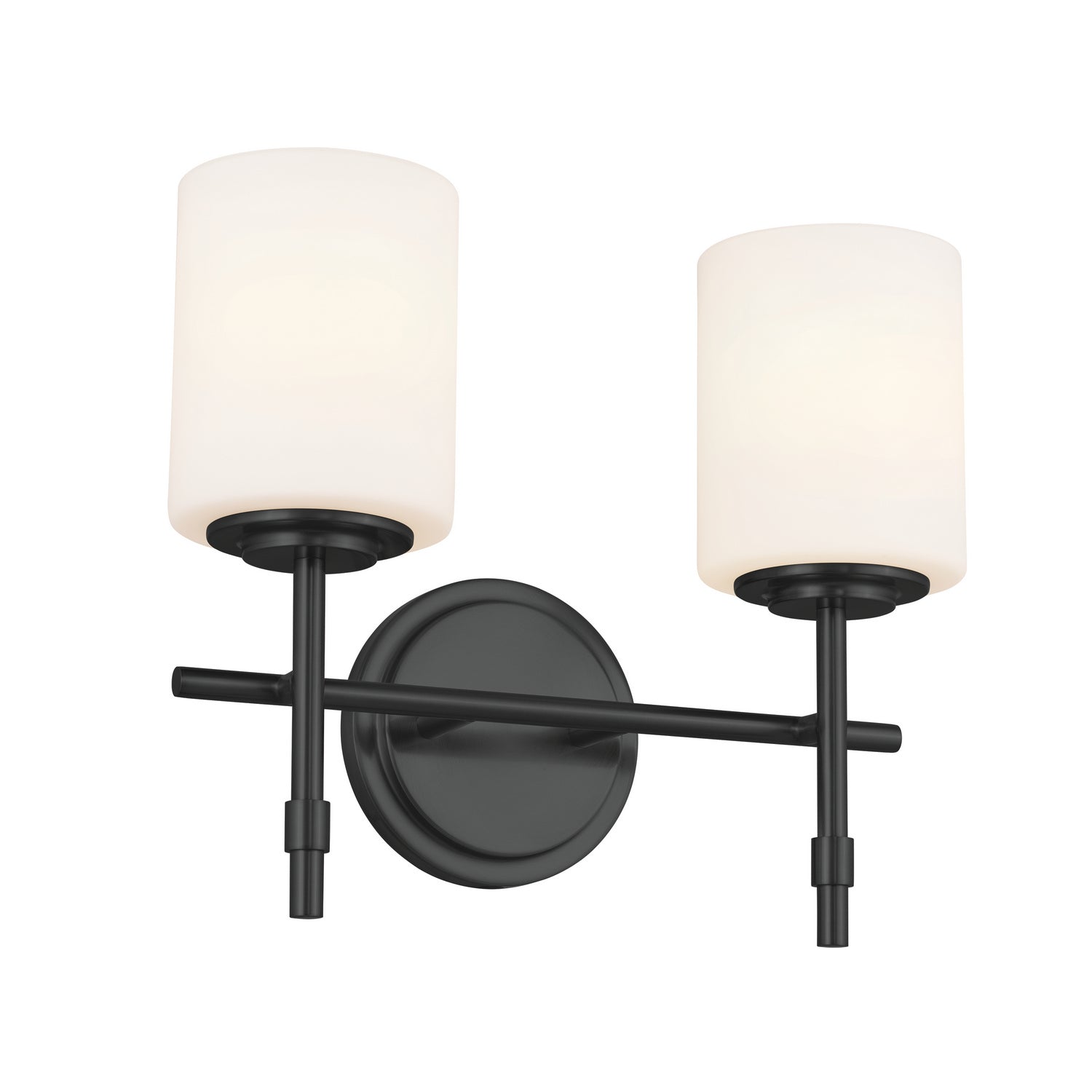 Kichler - 55141BK - Two Light Bath - Ali - Black