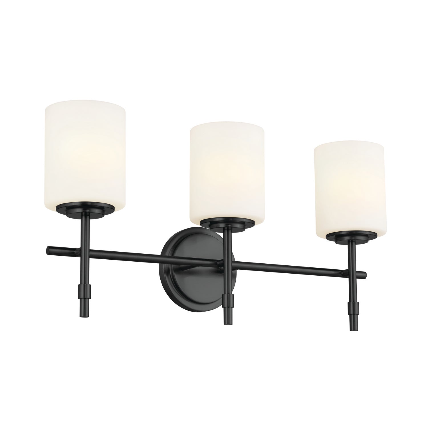 Kichler - 55142BK - Three Light Bath - Ali - Black