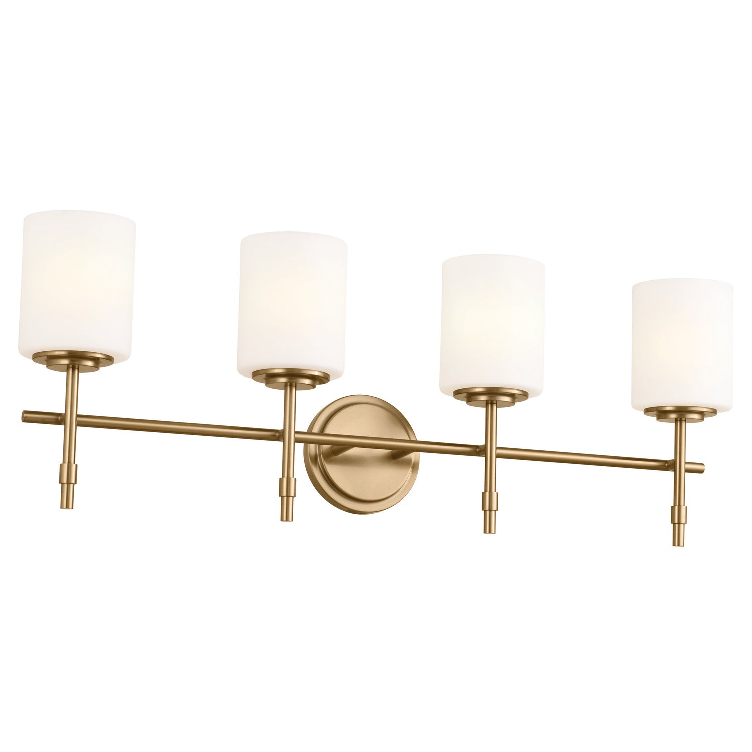 Kichler - 55143BNB - Four Light Bath - Ali - Brushed Natural Brass