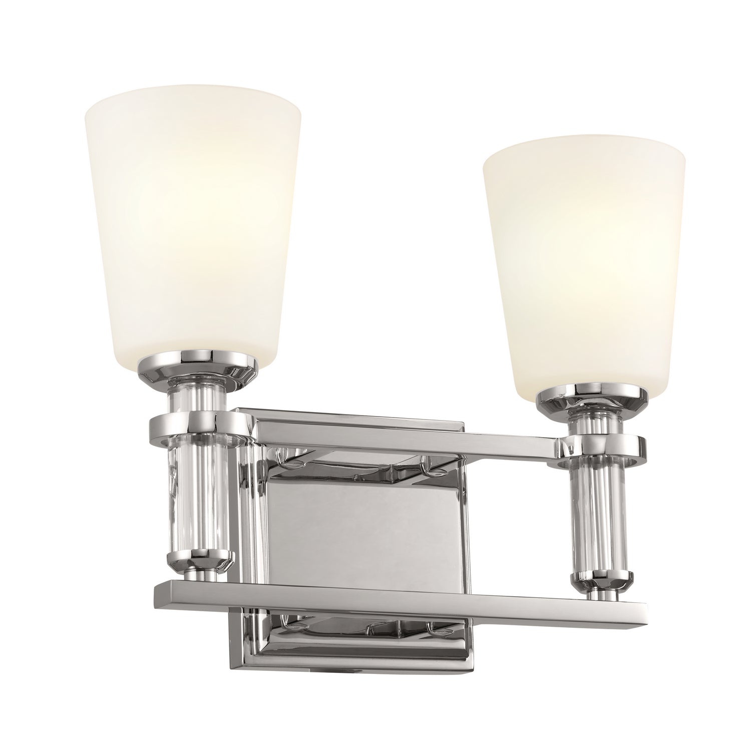 Kichler - 55146PN - Two Light Bath - Rosalind - Polished Nickel