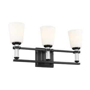 Kichler - 55147BK - Three Light Bath - Rosalind - Black