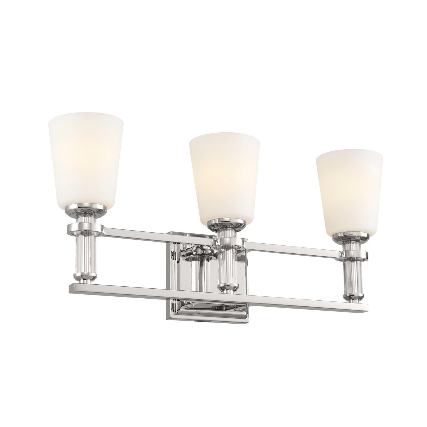 Kichler - 55147PN - Three Light Bath - Rosalind - Polished Nickel