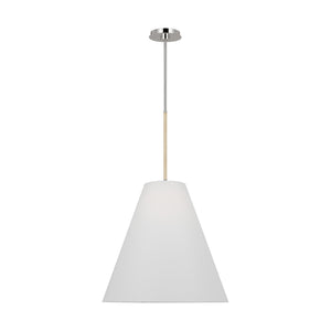 Visual Comfort Studio - AEP1041PN - One Light Pendant - Remy - Polished Nickel