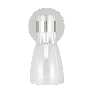 Visual Comfort Studio - AEV1001PN - One Light Bath Fixture - Moritz - Polished Nickel