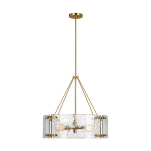 Visual Comfort Studio - AP1234BBS - Four Light Chandelier - Calvert - Burnished Brass