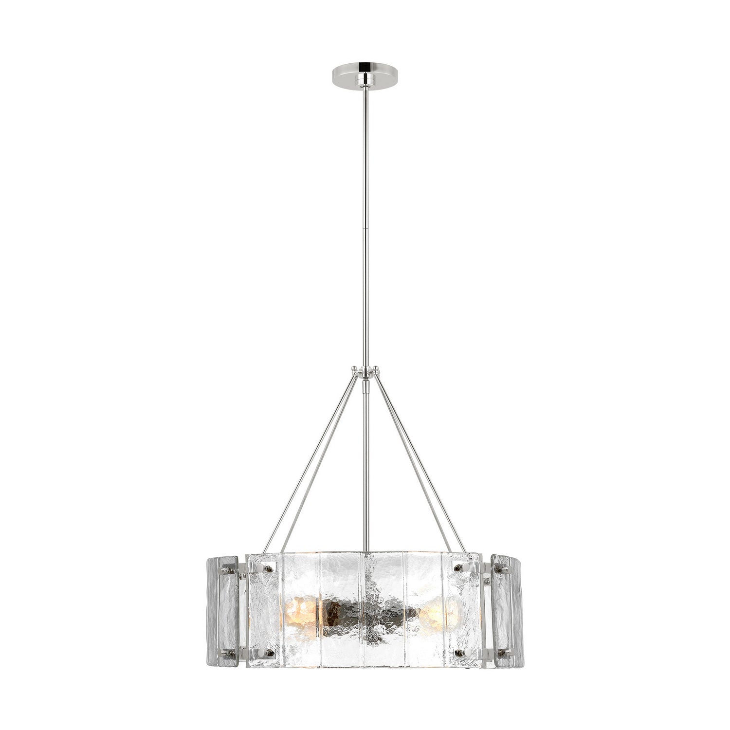 Visual Comfort Studio - AP1234PN - Four Light Chandelier - Calvert - Polished Nickel