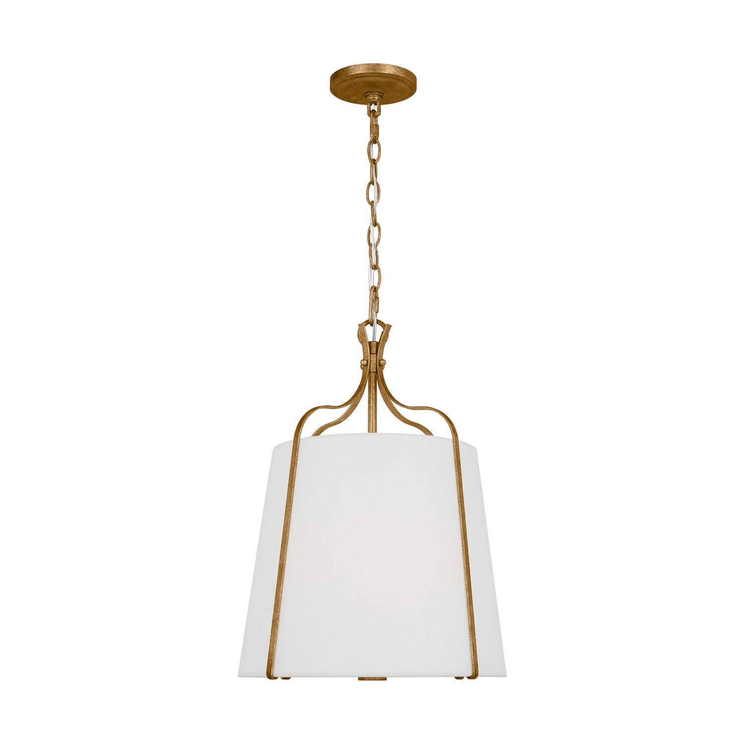 Visual Comfort Studio - AP1241ADB - One Light Pendant - Leander - Antique Gild