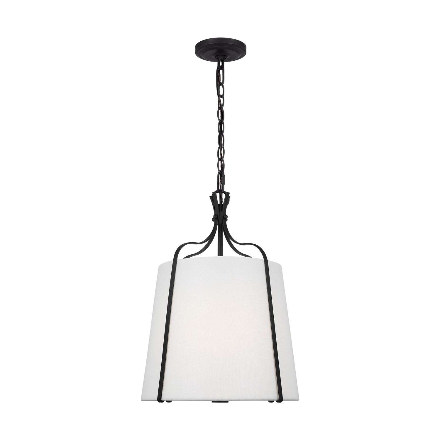 Visual Comfort Studio - AP1241SMS - One Light Pendant - Leander - Smith Steel