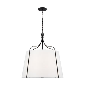 Visual Comfort Studio - AP1264SMS - Four Light Pendant - Leander - Smith Steel