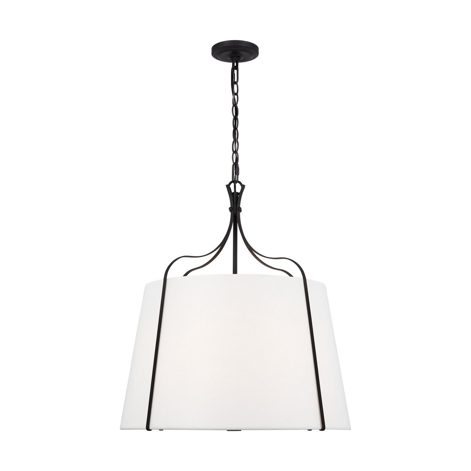 Visual Comfort Studio - AP1264SMS - Four Light Pendant - Leander - Smith Steel