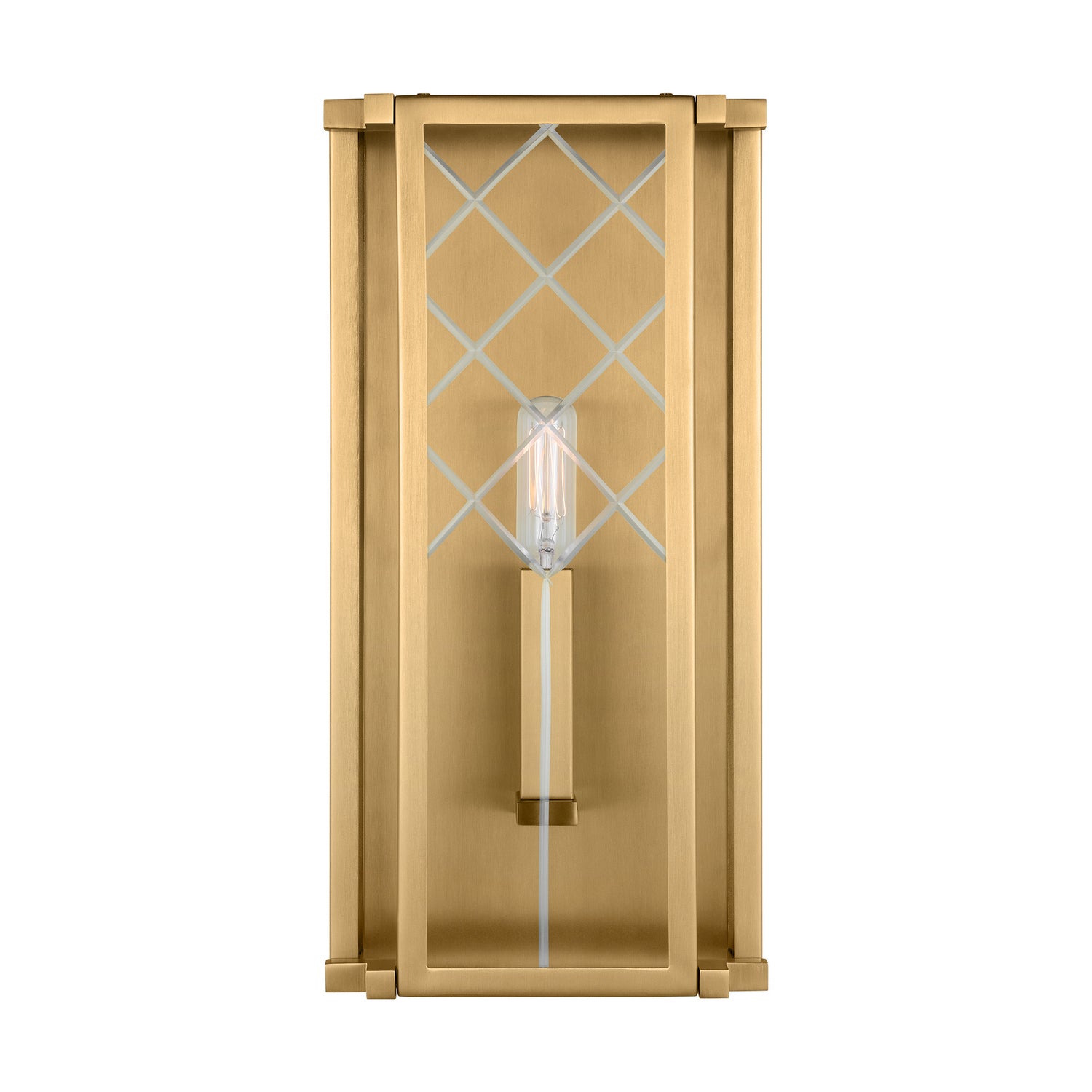 Visual Comfort Studio - AW1161BBS - One Light Wall Sconce - Erro - Burnished Brass