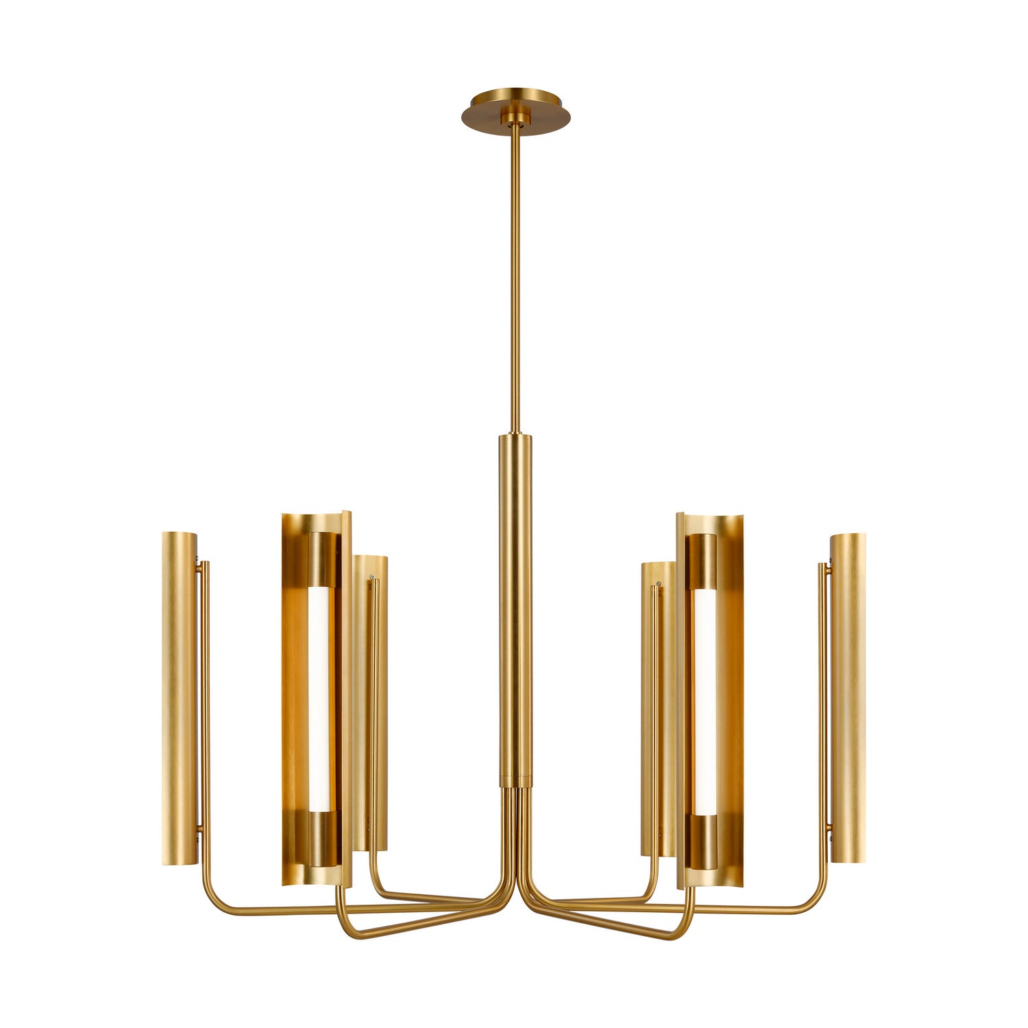 Visual Comfort Studio - KC1076BBS - LED Chandelier - Carson - Burnished Brass