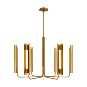 Visual Comfort Studio - KC1076BBS - LED Chandelier - Carson - Burnished Brass