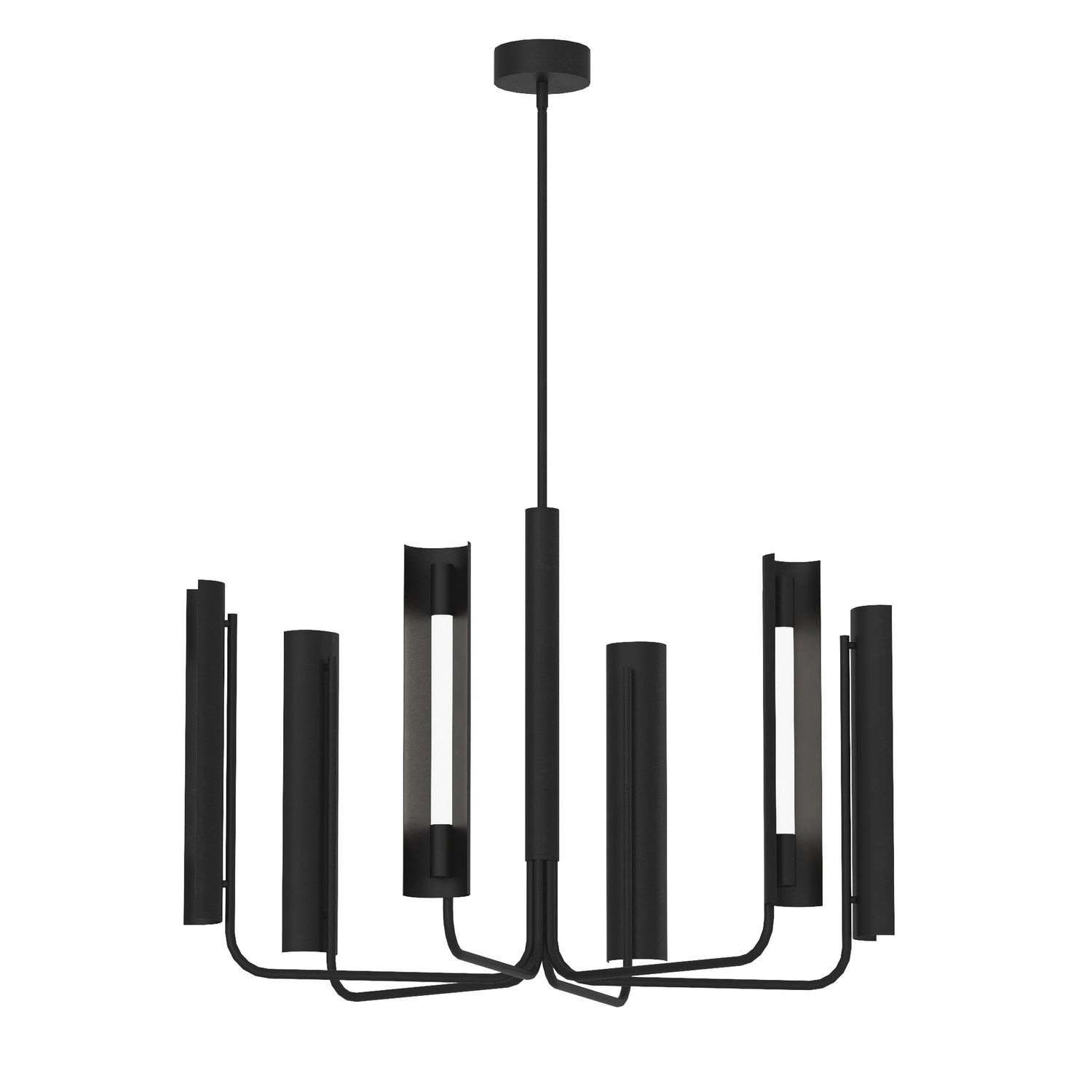 Visual Comfort Studio - KC1076MBK - LED Chandelier - Carson - Midnight Black