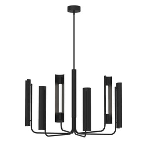 Visual Comfort Studio - KC1076MBK - LED Chandelier - Carson - Midnight Black