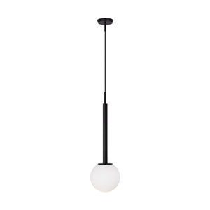 Visual Comfort Studio - KP1141MBK - One Light Pendant - Nodes - Midnight Black