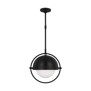 Visual Comfort Studio - TP1101AI - One Light Pendant - Bacall - Aged Iron