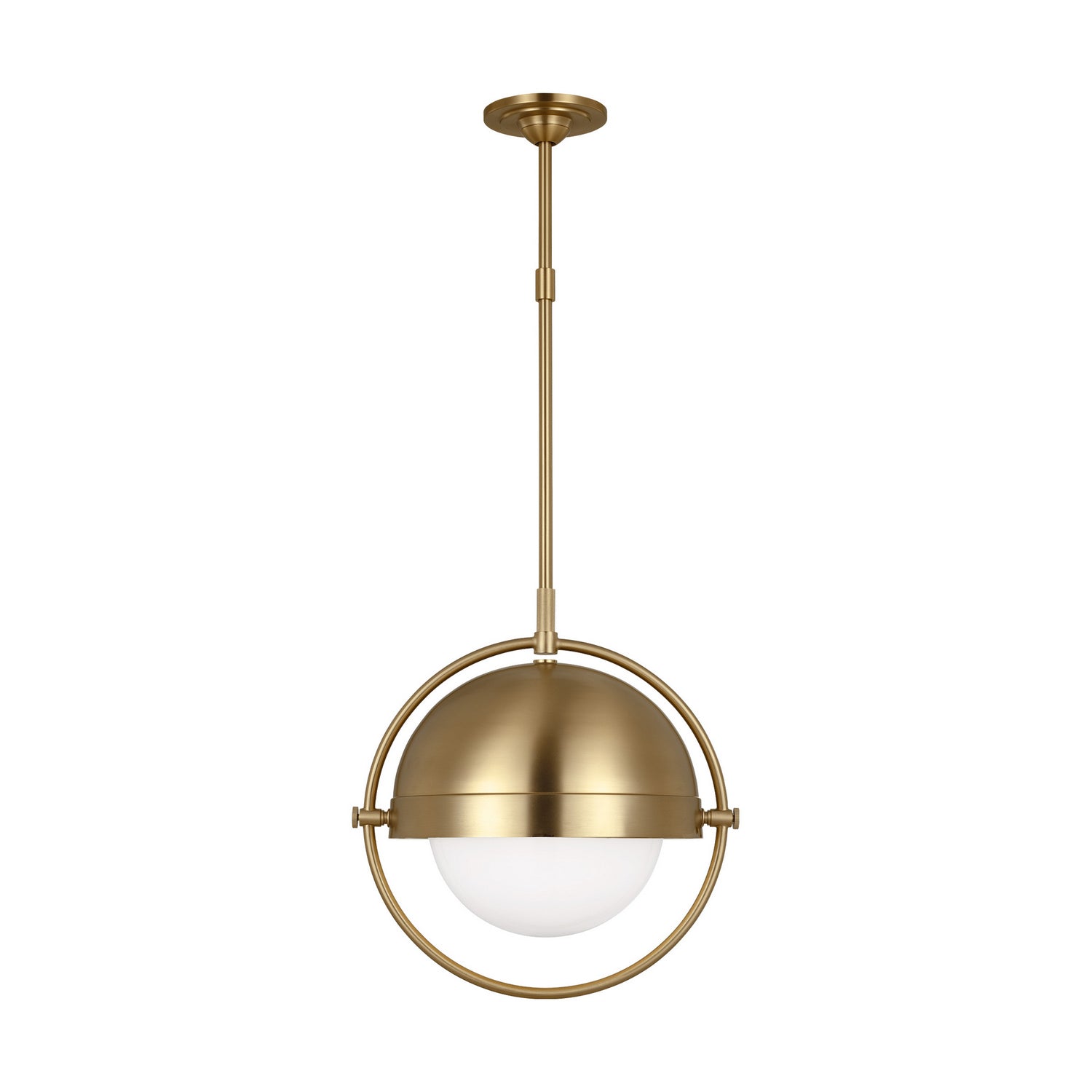 Visual Comfort Studio - TP1101BBS - One Light Pendant - Bacall - Burnished Brass