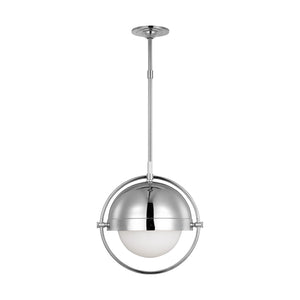 Visual Comfort Studio - TP1101PN - One Light Pendant - Bacall - Polished Nickel