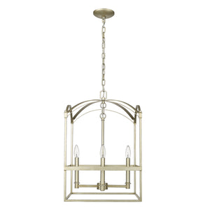 Acclaim Lighting - IN10016WG - Four Light Pendant - Cormac - Washed Gold