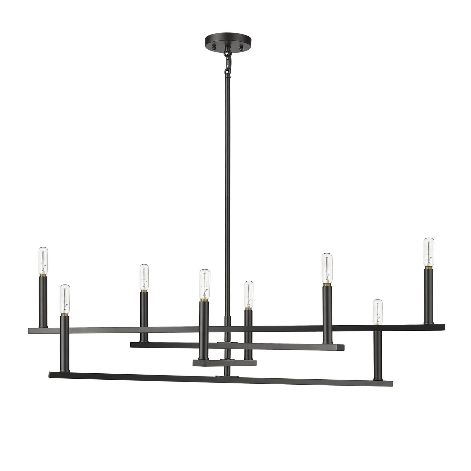 Acclaim Lighting - IN20026BK - Eight Light Chandelier - Hale - Black