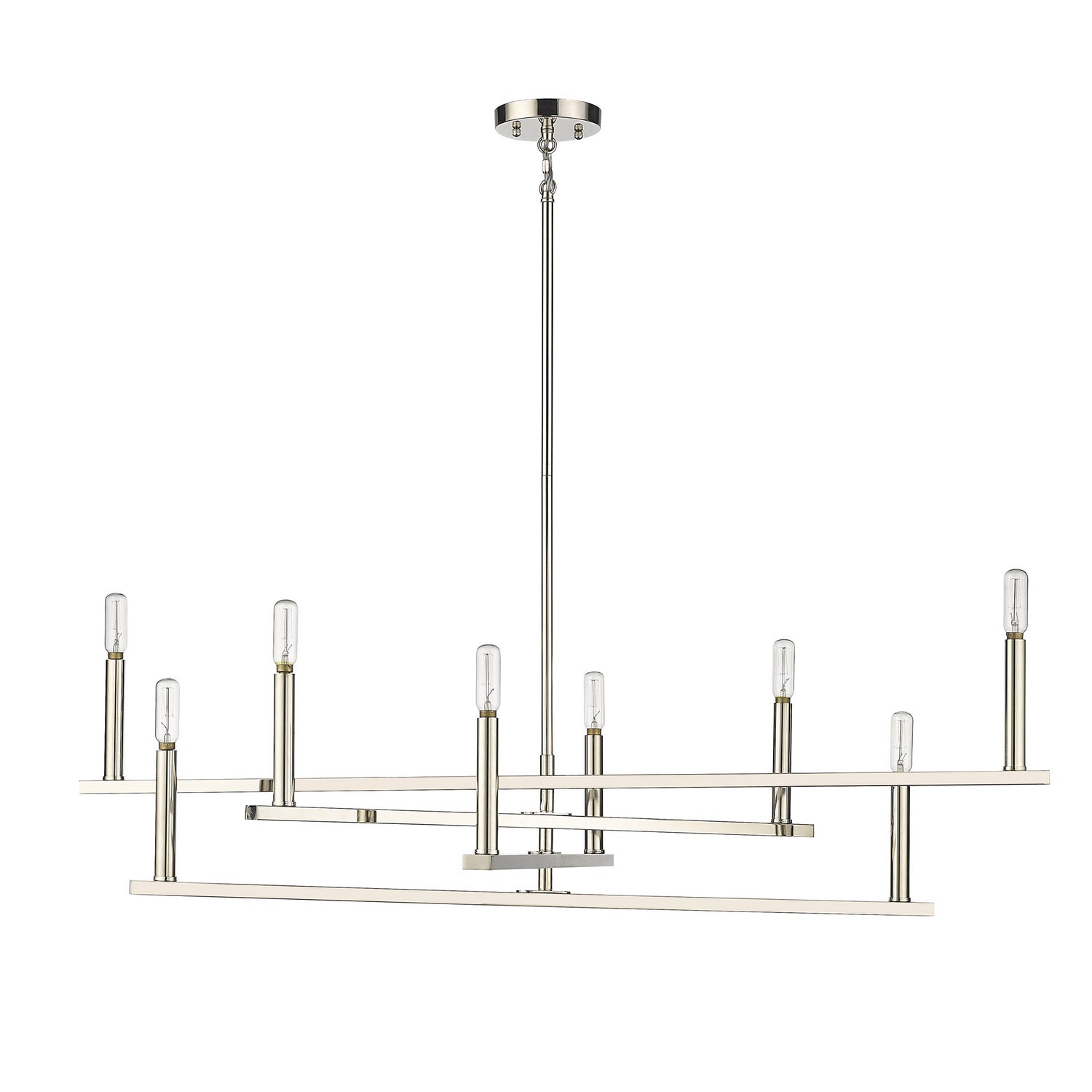 Acclaim Lighting - IN20026PN - Eight Light Chandelier - Hale - Polished Nickel