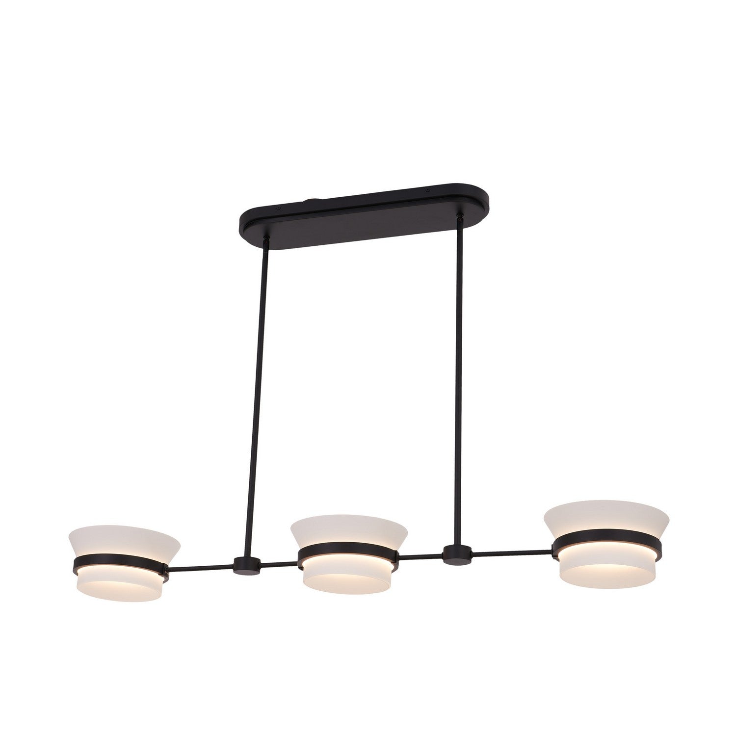 Kalco - 517361MB - LED Island Pendant - Anel - Matte Black