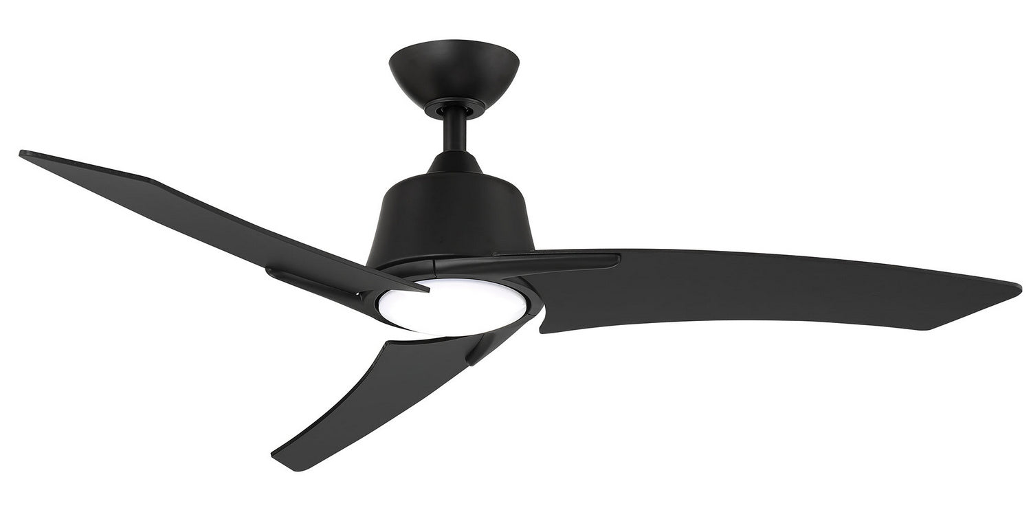 Wind River Fan Company - WR2009MB - 48"Ceiling Fan - McKenzie - Matte Black