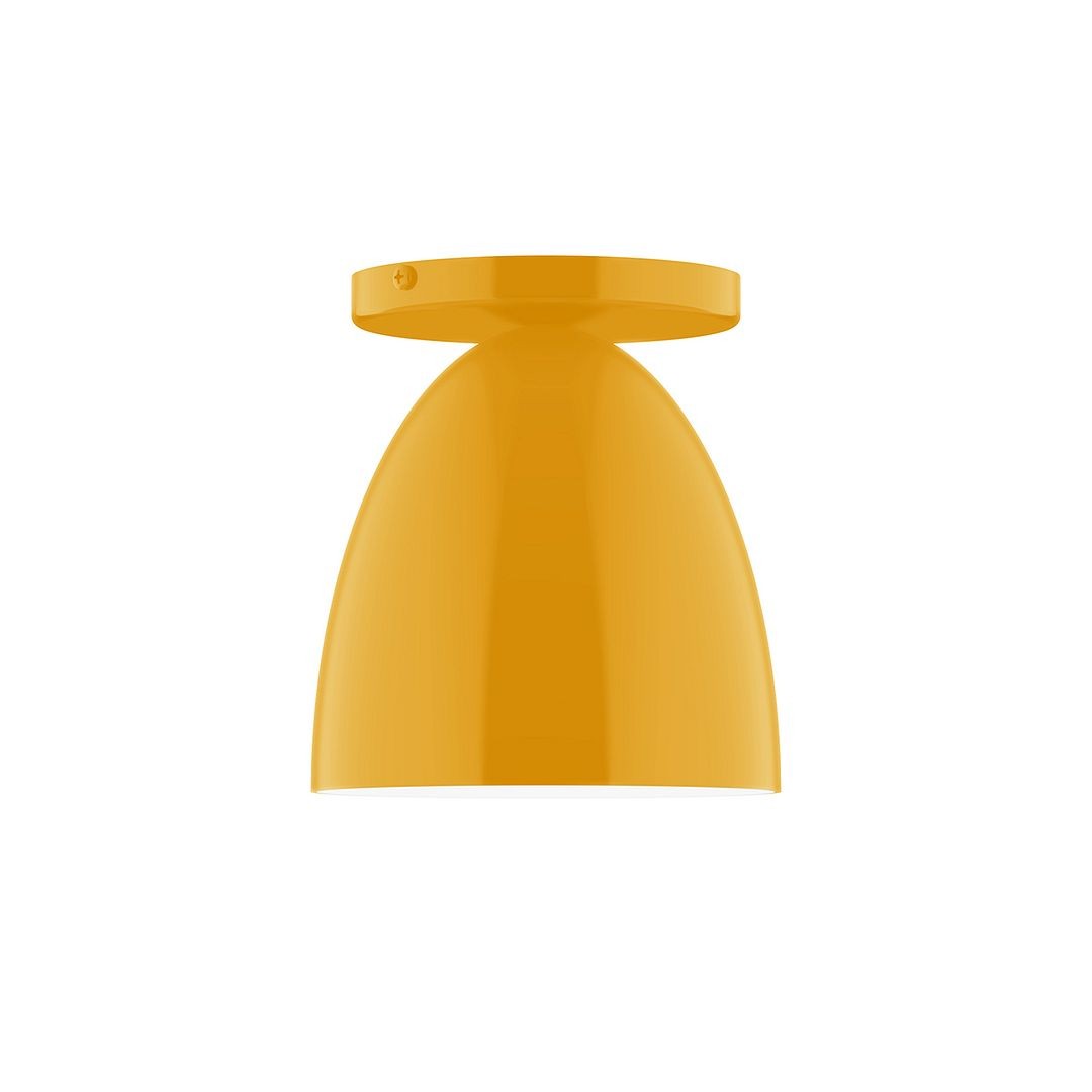 Montclair Light Works - FMD417-21 - One Light Flush Mount - J-Series - Bright Yellow