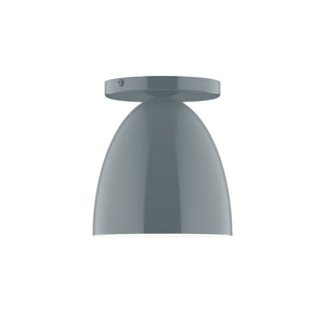 Montclair Light Works - FMD417-40 - One Light Flush Mount - J-Series - Slate Gray