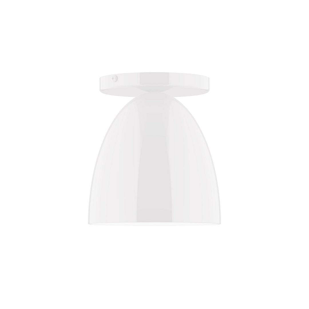 Montclair Light Works - FMD417-44 - One Light Flush Mount - J-Series - White