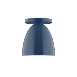 Montclair Light Works - FMD417-50 - One Light Flush Mount - J-Series - Navy