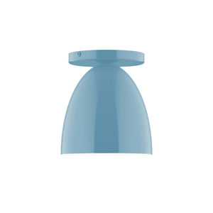 Montclair Light Works - FMD417-54 - One Light Flush Mount - J-Series - Light Blue