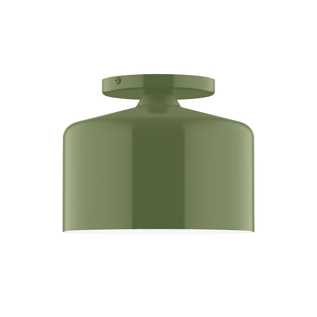 Montclair Light Works - FMD419-22 - One Light Flush Mount - J-Series - Fern Green