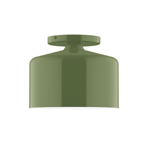 Montclair Light Works - FMD419-22 - One Light Flush Mount - J-Series - Fern Green