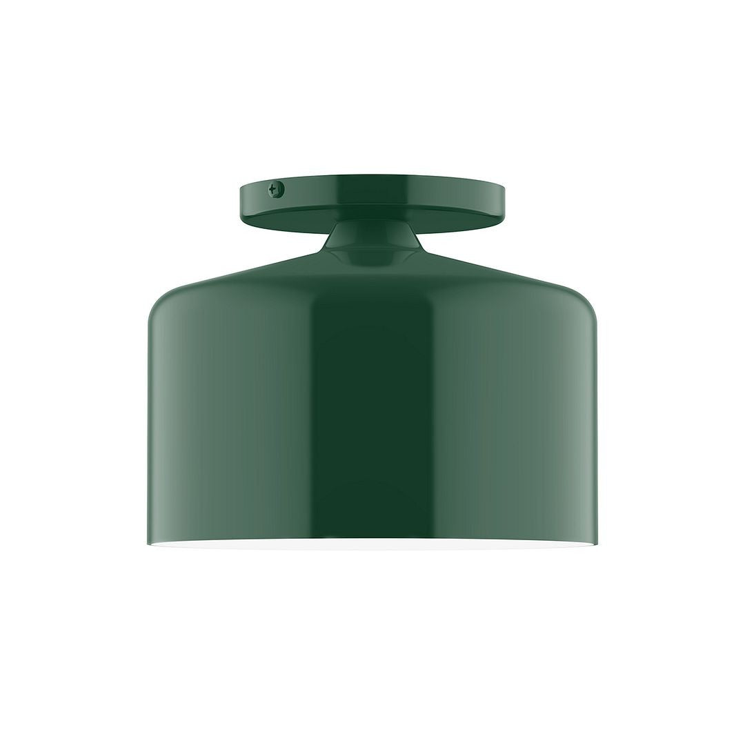 Montclair Light Works - FMD419-42 - One Light Flush Mount - J-Series - Forest Green