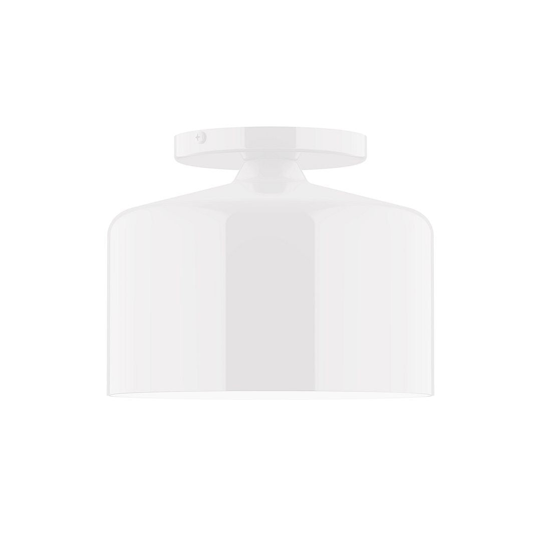 Montclair Light Works - FMD419-44 - One Light Flush Mount - J-Series - White