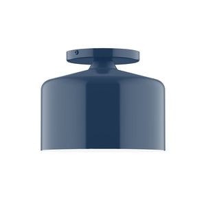 Montclair Light Works - FMD419-50 - One Light Flush Mount - J-Series - Navy